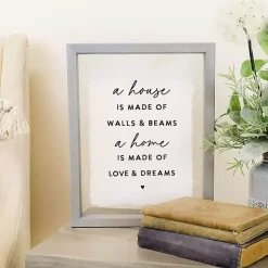 A House Made Wall Plaque