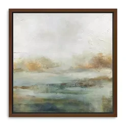 A Quiet Place Framed Canvas Art Print