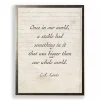 A Stable Quote Wall Plaque