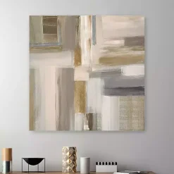 Abstract Fields I Canvas Art Print, 40x40 in.
