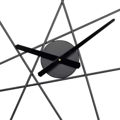 Abstract Open Frame Web Wall Clock, 24 in.