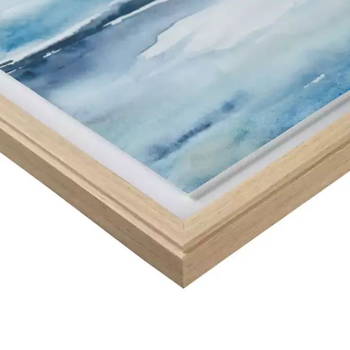 Abstract Sparkling Sea Framed Wall Art