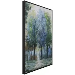 Afternoon Light Forest Framed Art Print