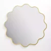 Alexandria Gold Scalloped Wall Mirror