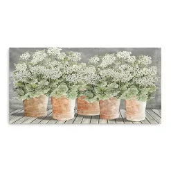 All In a Row II Floral Canvas Art Print