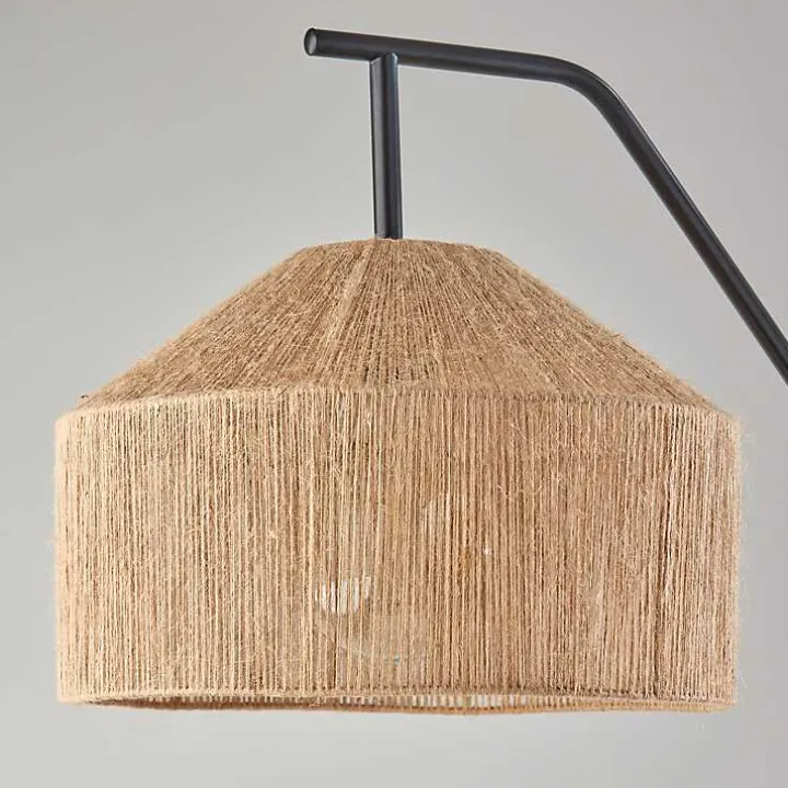 Amalfi Natural Rope Shade Floor Lamp