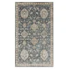 Amanda Anthracite Washable Area Rug, 9x6