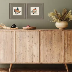 Amanita Mushroom Framed Art Prints, Set of 2