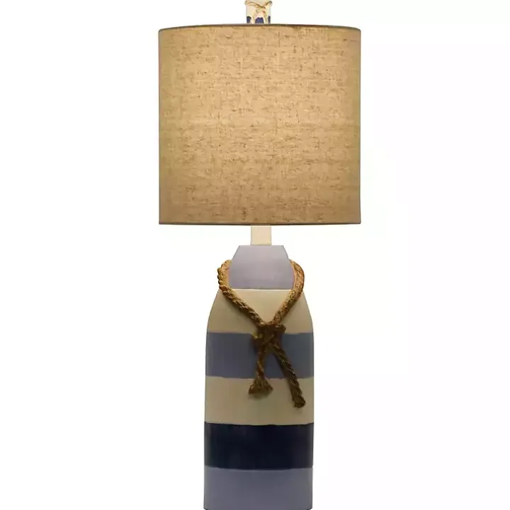 Anna Maria Blue Stripe Table Lamp