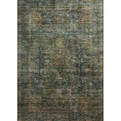 Anniston Vintage Blue Area Rug, 5x8