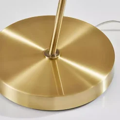 Antique Brass Curved Arch Floor Lamp