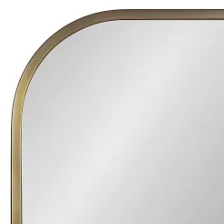 Antique Brass Wide Arch Wall Mirror