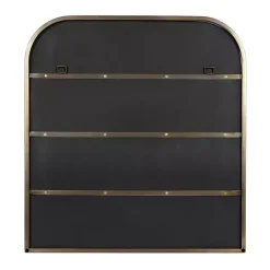 Antique Brass Wide Arch Wall Mirror