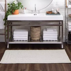 Arctic Plush Reversible Cotton Bath Mat, 60 in.