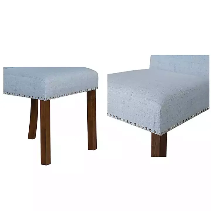 Aubrey Blue Upholstered 2-pc. Dining Chair Set