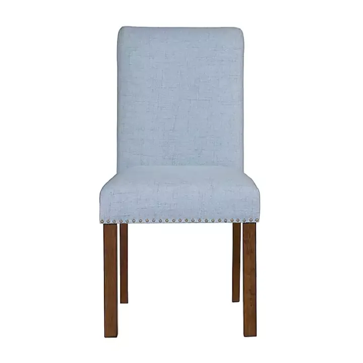 Aubrey Blue Upholstered 2-pc. Dining Chair Set