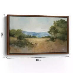 August Fields Framed Canvas Art Print, 48x32 in.