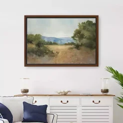 August Fields Framed Giclee Canvas Art Print