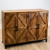 Austin Warm Wood Farmhouse Cabinet