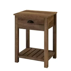 Barnwood Country Accent Table