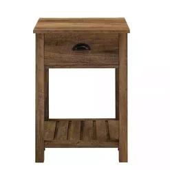 Barnwood Country Accent Table
