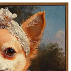 Baroness Bonita Barkington Framed Art Print