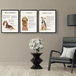 Basset Hound Facts Framed Wall Plaque