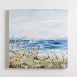 Beach Blues Canvas Art Print