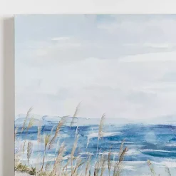 Beach Blues Canvas Art Print