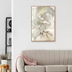 Beauty Within Framed Canvas Art Print