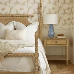 Beckett Camel Oak Wood Nightstand