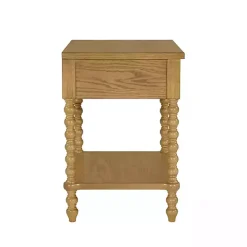 Beckett Camel Oak Wood Nightstand