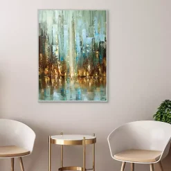 Before the Rain Framed Canvas Art Print