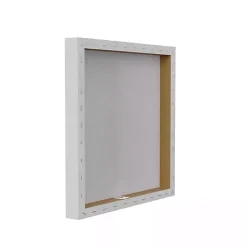 Beige Abstract Flowers Canvas Art Prints, Set of 2