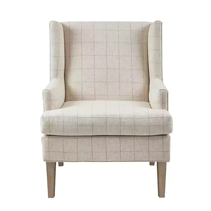 Beige Decker Martha Stewart Accent Chair