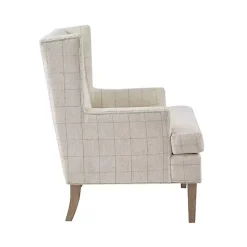 Beige Decker Martha Stewart Accent Chair