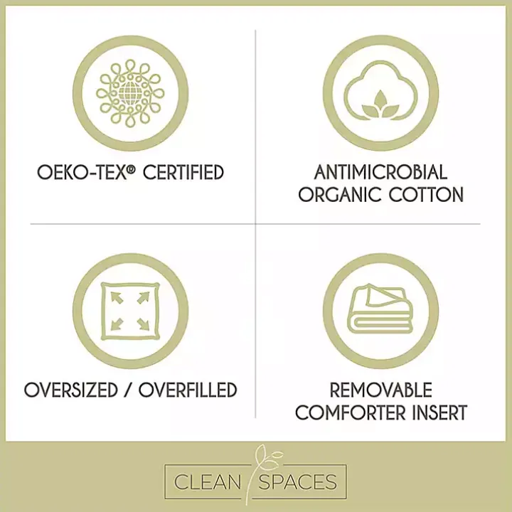 Beige Waffle Weave 3-pc. Queen Duvet Cover Set