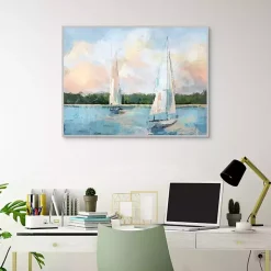 Best Day Ever Framed Canvas Art Print