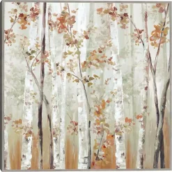 Birch Wood III Framed Canvas Art Print