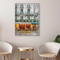 Bistro Du Coin Framed Art Print