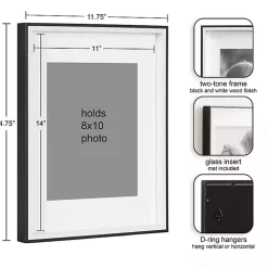 Black & White Gibson 4-pc. Gallery Wall Frame Set