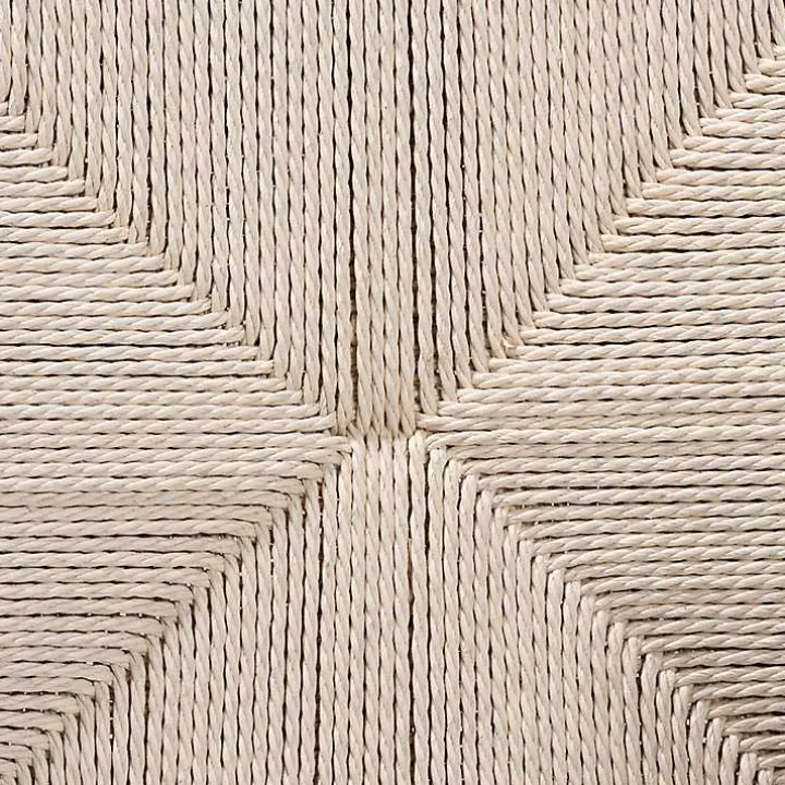 Black and Tan Wishbone Dining Chairs, Set of 2