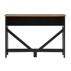 Black Cara Console Table