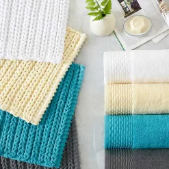 Black Chenille Chain Stitched Bath Mat, 40 in.