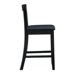 Black Jayden Craftsman Counter Stool