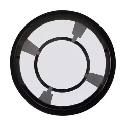 Black Metal & Glass Ravalli Drink Table