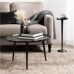 Black Metal Alicia Accent Table
