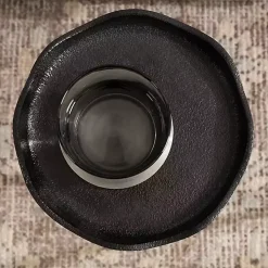 Black Metal Alicia Accent Table