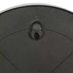 Black Metal Contemporary Wall Clock