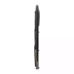 Black 4-Tier Foldable Corner Shelf